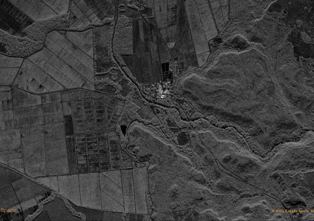 imagen satelital capella space