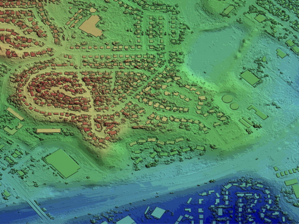 Modelo de Elevaciones Intermap